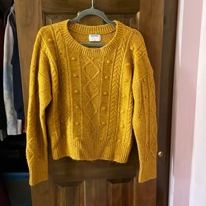 2/$15 Yellow Sweater Old Navy